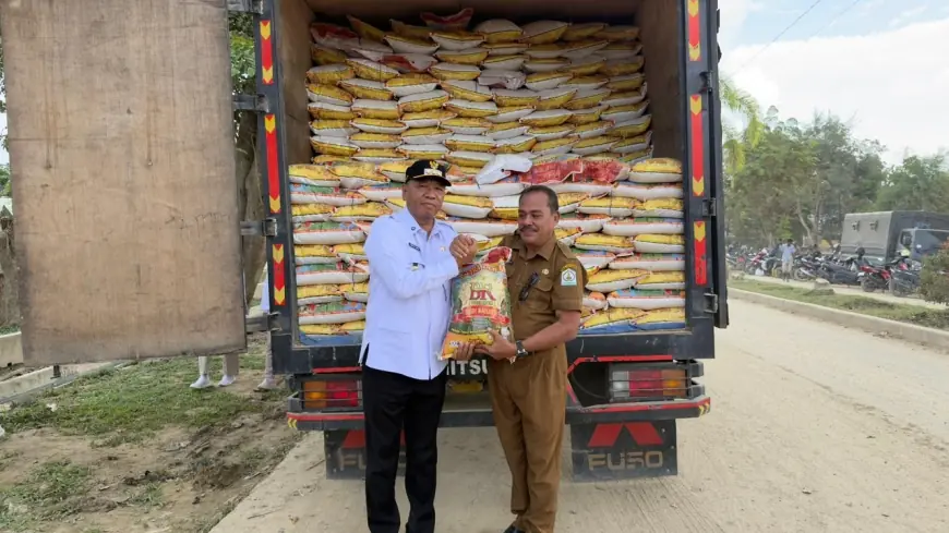 17 Ton Beras dari Tulungagung untuk Aceh Tamiang, Bupati: Kami Datang sebagai Saudara