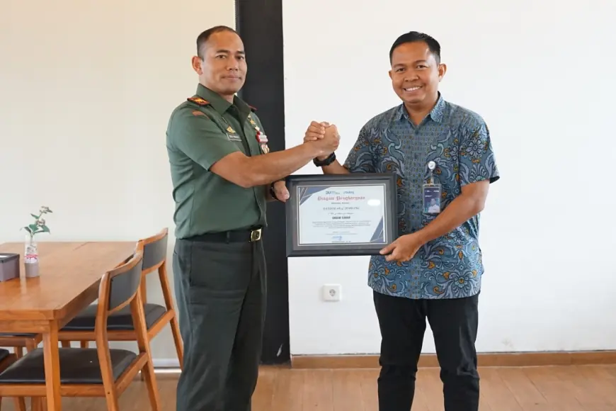 Sukses Amankan Stabilitas Pangan, Kodim 0814 Jombang Raih Penghargaan dari BULOG