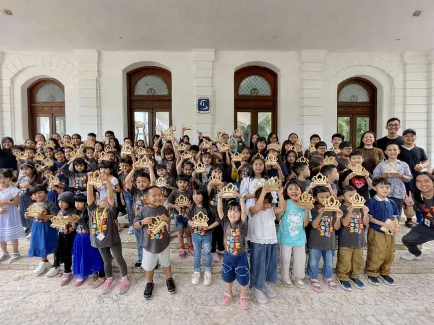 Lotus Art Courses Hadirkan Ruang Dialog Imajinasi Anak Lewat Biennale Exhibition di Jantung Kota Pahlawan