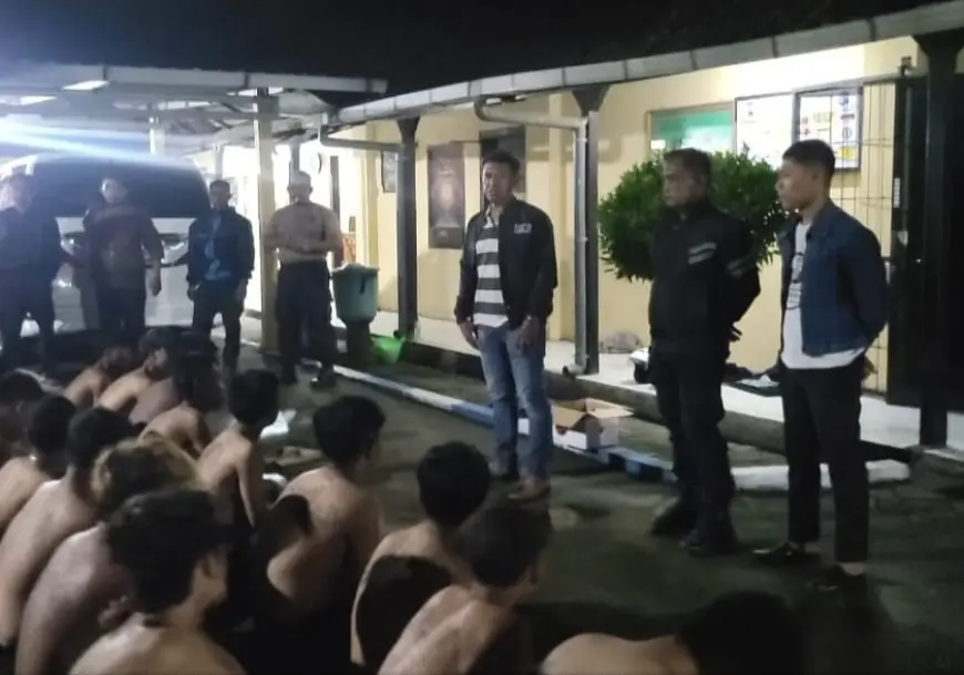 Bikin Rusuh, 19 Remaja Anggota Perguruan Silat di Jombang Diringkus Polisi
