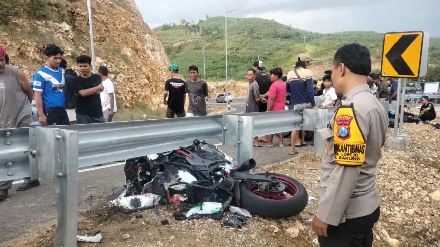 Laka Tunggal di JLS Blitar, Pemotor Ninja Asal Pasuruan Tewas