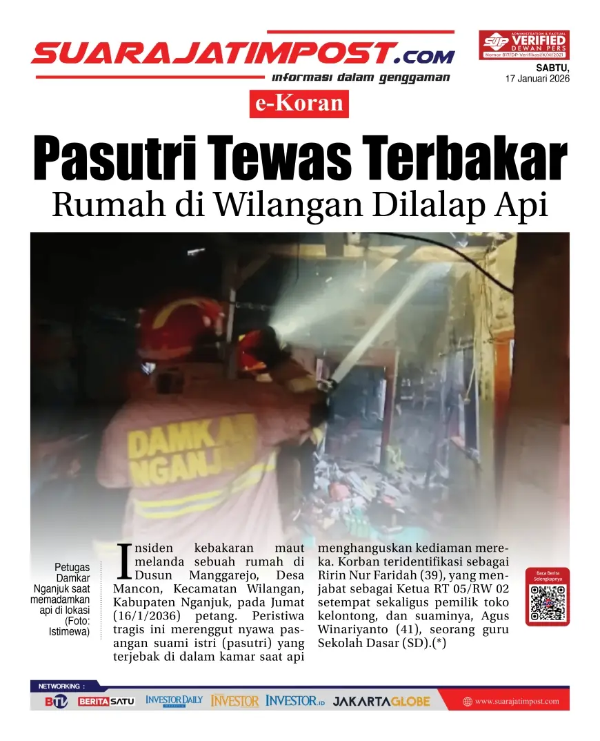 e-Koran, Edisi Ahad, 18 Januari 2026