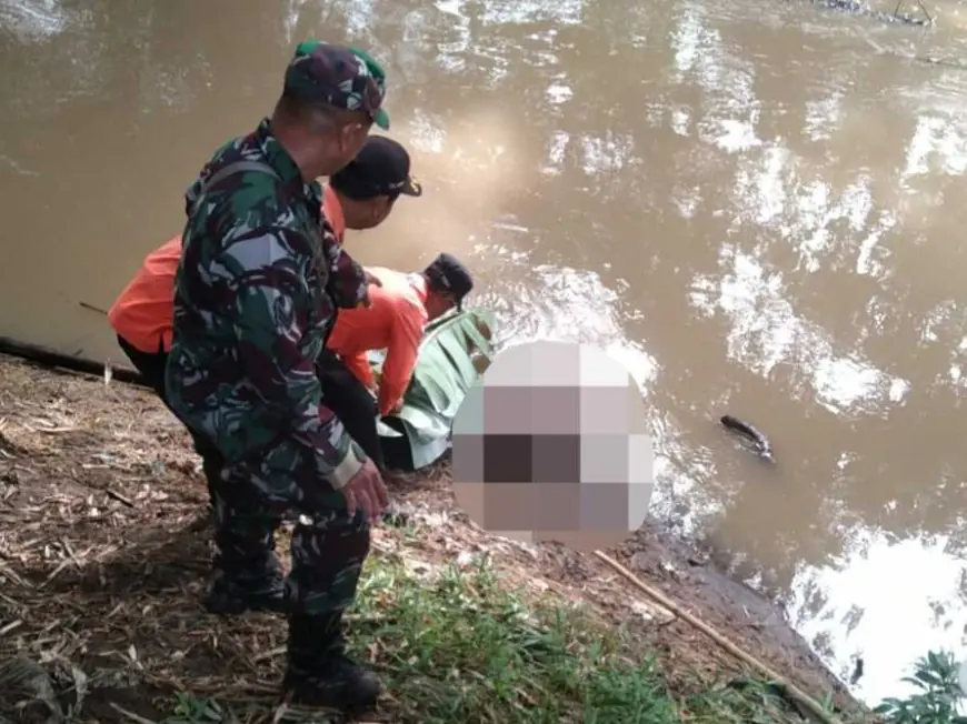 Penemuan Mayat di Kali Pancir Jombang Gegerkan Warga, Wajah Luka dan Mulut Berbusa
