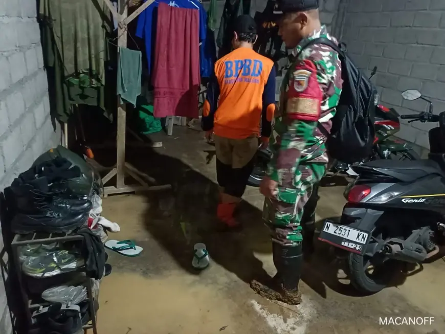 Kasembon Malang Diguyur Hujan Berjam-jam, Tebing Setinggi 7 Meter Longsor