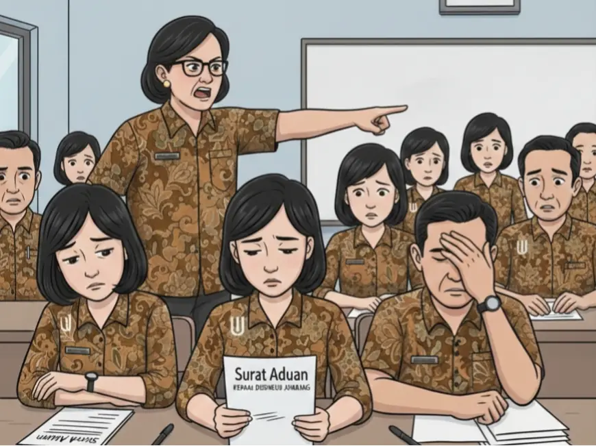 Dugaan Arogansi Oknum Kepsek di Jombang, Guru Diancam, Disdikbud Bungkam?