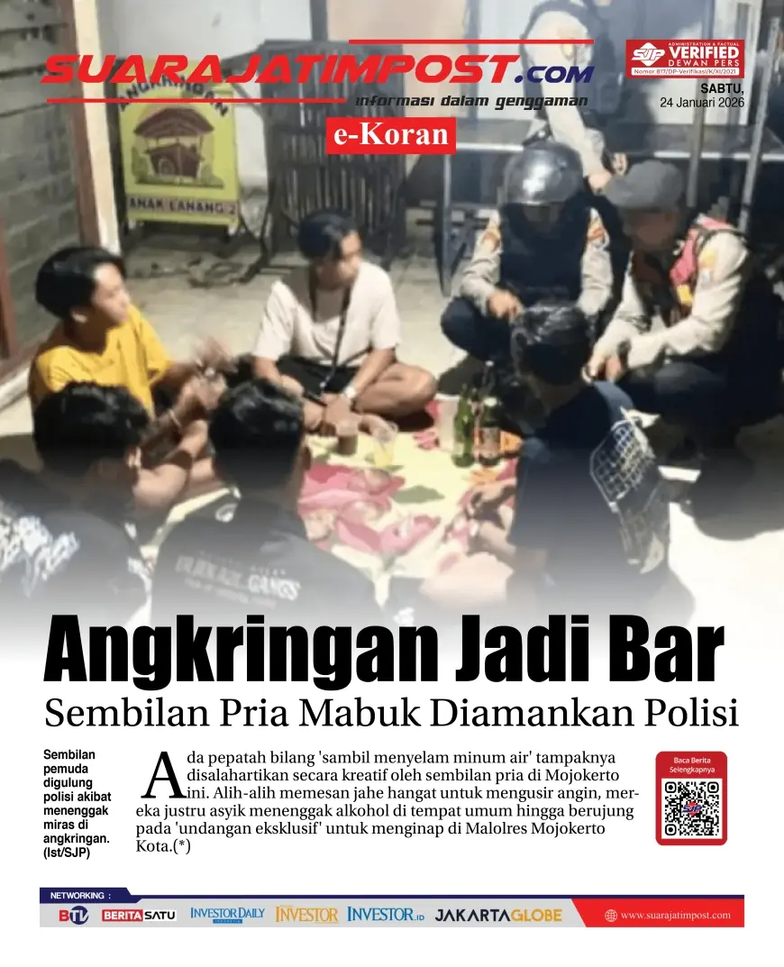 e-Koran, Edisi Sabtu, 24 Januari 2026
