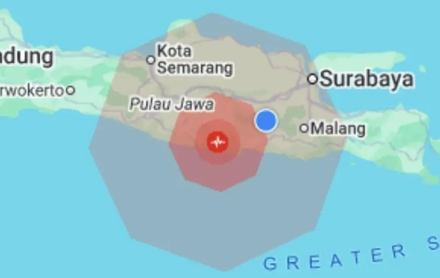 BREAKING NEWS: Gempa Magnitudo 5,5 Terdeteksi di Wilayah Trenggalek, Warga Berhamburan Keluar Rumah