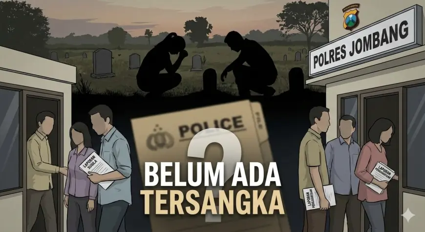 Skandal Asusila Dua Remaja di Pemakaman, Polres Jombang Belum Tetapkan Tersangka