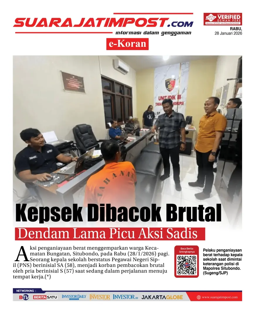 e-Koran, Edisi Rabu, 28 Januari 2026