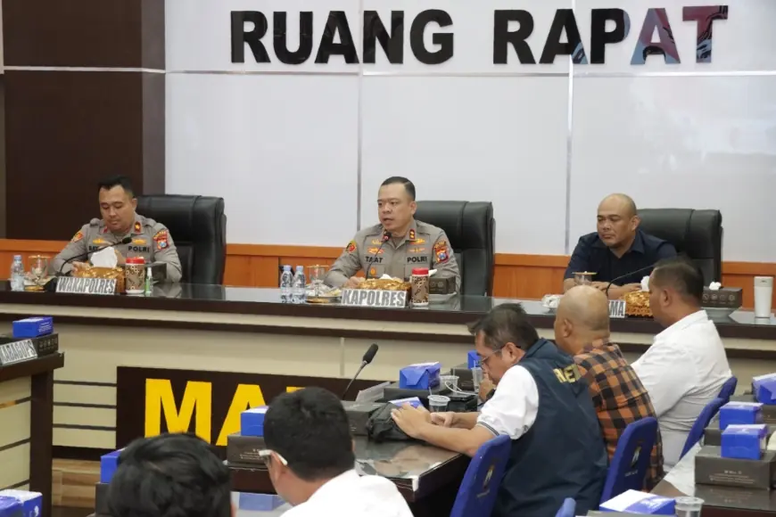 Rakor Perdana AKBP Taat, Pengamanan Jelang Arema FC Vs Persijap Ditekankan Humanis