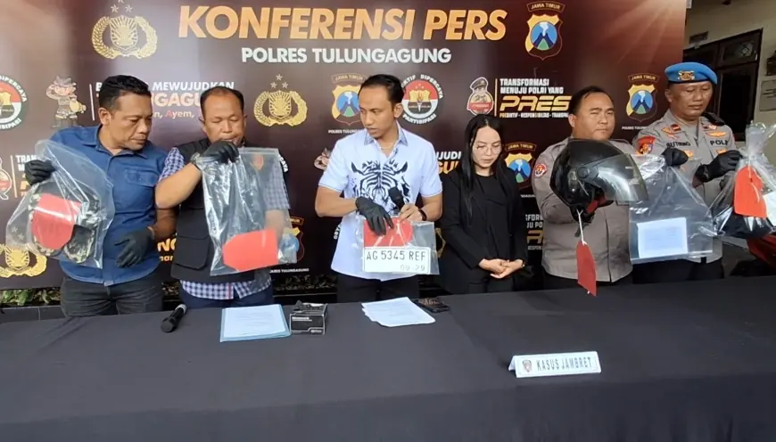Tiga Kali Beraksi, Dua Kali Gagal, Jambret Tulungagung Akhirnya Ditangkap Polisi