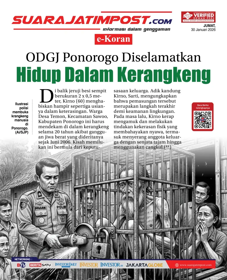 e-Koran, Edisi Jumat, 30 Januari 2026