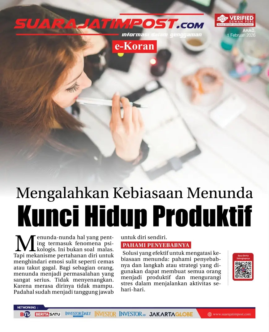 e-Koran, Edisi Ahad, 1 Februari 2026