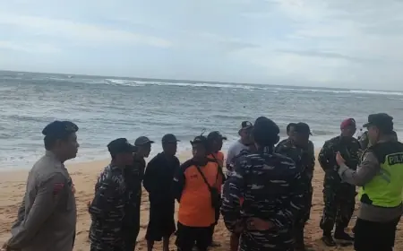 Diduga Terseret Arus Palung Laut, Nelayan Balekambang Masih Dalam Pencarian