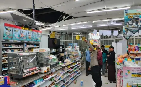 Indomaret di Tulungagung Dibobol Melalui Atap, Pelaku Rusak CCTV dan Gasak Puluhan Rokok