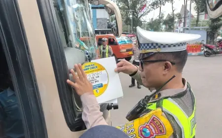 Ramp Check Polres Batu Temukan Angkutan Umum Belum Penuhi Standar Keselamatan