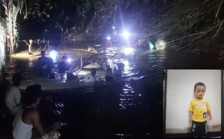 Balita Dua Tahun di Probolinggo Hilang Misterius, Diduga Terseret Arus Sungai