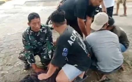 Datangi Guru Ngaji Sembari Bawa Sajam, Pria Depresi di Jombang Diamankan Aparat