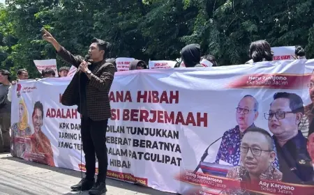 Jaka Jatim Desak KPK Jemput Paksa Khofifah Jika Kembali Mangkir Sidang Dana Hibah