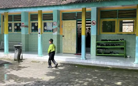 Sebagian Ruangan SDN Tlogo 2 Blitar Masuk Rencana Pembangunan KDMP