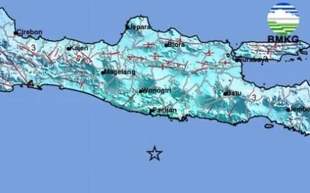 Daftar Wilayah Terdampak Gempa Pacitan M 6,4: Terasa hingga Jawa Barat!