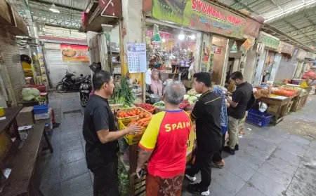 Jelang Imlek dan Ramadan, Polres Gresik Perketat Pengawasan Harga Pangan
