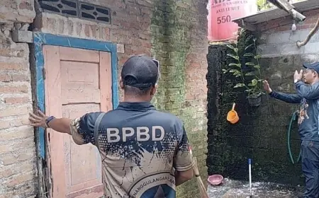 Gempa Pacitan Berdampak di Kabupaten Blitar, Dua Rumah Warga Rusak