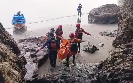 Dua Hari Pencarian, Wisatawan Hilang di Pantai Sine Tulungagung Ditemukan Tewas