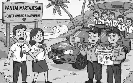Balada Cinta di Pantai Martajesah, Saat Janji Setia Kalah Sama Razia