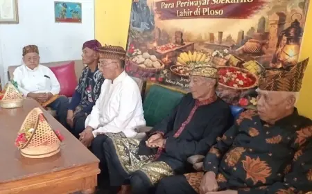 Warga Ploso Gelar Ziarah Tokoh Periwayat Sejarah Kelahiran Bung Karno di Jombang