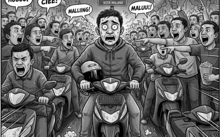 Gagal Sat-Set Gara-gara Macet: Maling Helm di Malang Malah Jadi ‘Bintang Tamu’ Dadakan Konser NDX