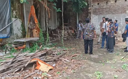 Material Cagar Budaya di  Gresik Hilang Setelah Diratakan, Diduga Telah Diperjualbelikan