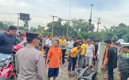 Perlintasan Kereta Api Tanpa Palang di Blitar Kembali Menyambar Nyawa