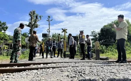Tiga Kali Renggut Korban Jiwa, Perlintasan KA Tanpa Palang Pintu di Srengat Blitar Akhirnya Ditutup Total