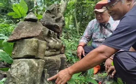 Temuan Arca Siwa di Selo Pinanjer, Jejak Mataram Kuno di Ngawi