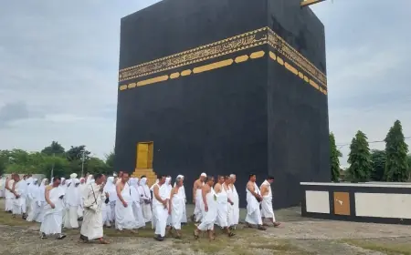310 Calon Jamaah Haji Kota Probolinggo Ikuti Manasik Final di Miniatur Ka’bah