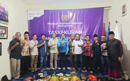 Perayaan HPN 2026 di Kantor PWI Malang Raya, Wali Kota Ajak Pers Tangkal Penyebaran Berita Hoaks