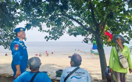 Polairud Pastikan Keamanan Tempat Wisata Pantai