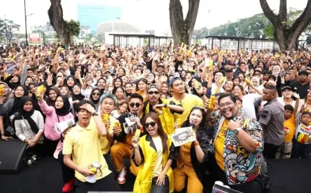 Joss! Aksi Berpiyama Ribuan Warga Medan di Jalanan:  Semangat Ultimate Mengejar Mimpi