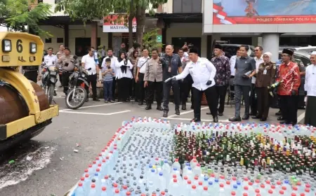 Bupati Warsubi Bersama Forkopimda Terus Bergerak Berantas Miras
