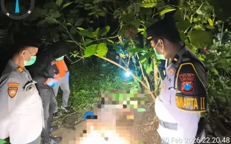 Lansia di Blitar Ditemukan Tewas di Ladang