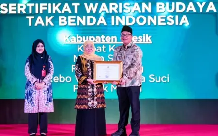 Kupat Keteg hingga Pencak Macan Resmi Jadi Warisan Budaya Tak Benda Khas Gresik