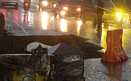 Jembatan Sentong Penghubung Bondowoso-Jember Ditutup Total