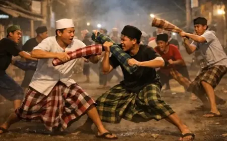 Perang Sarung di Bangkalan Ricuh, Pemuda 21 Tahun Dikeroyok Saat Buang Air