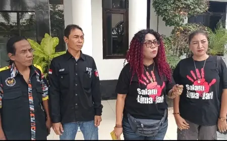 Koalisi GMNI, GMBI dan Salam Lima Jari Audiensi ke Kejari Nganjuk, Soroti Dugaan Pungutan di Sejumlah SMK