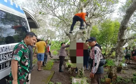Tinggalkan Pesan untuk Orang Tua, Pemuda Asal Malang Ditemukan Meninggal di Area Makam di Pakis