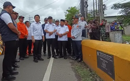 Pemprov Jatim dan Pemkab Bondowoso Akan Tambal Lubang Jalur Alternatif Pasca Penutupan Jembatan Sentong