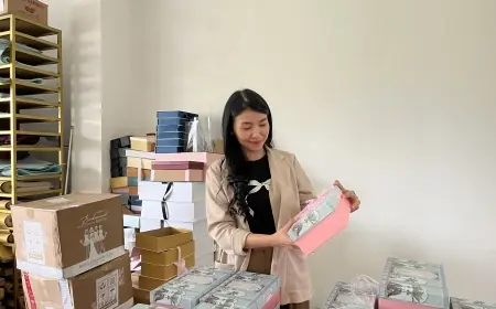 Ibu Muda di Blitar Raup Cuan dari Bisnis Kemasan Hampers, Pesanan Tembus Pasar Internasional