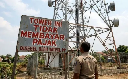 Mandek, 144 Tower di Bondowoso Belum Bayar Pajak, Bapenda Ambil Langkah Tegas