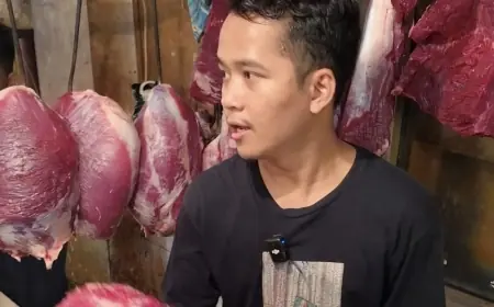 Perubahan Harga Pangan di Pasar Among Tani Batu, Diprediksi Stagnan Hingga Lebaran